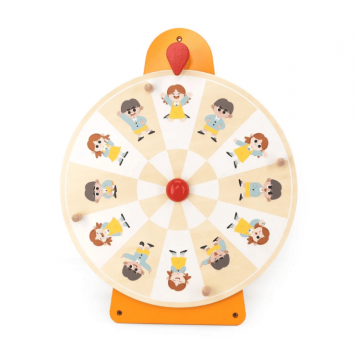 لعبة جدارية - الحركة و تعابير الوجهه